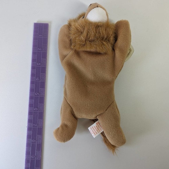 TY Roary The lion Bean Baby with tags - Picture 5 of 9